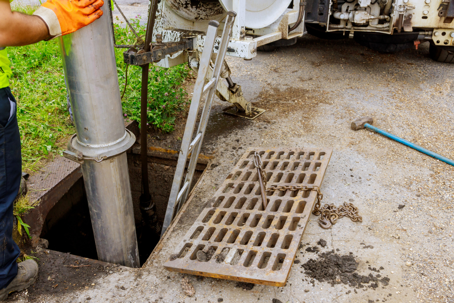 sewer line