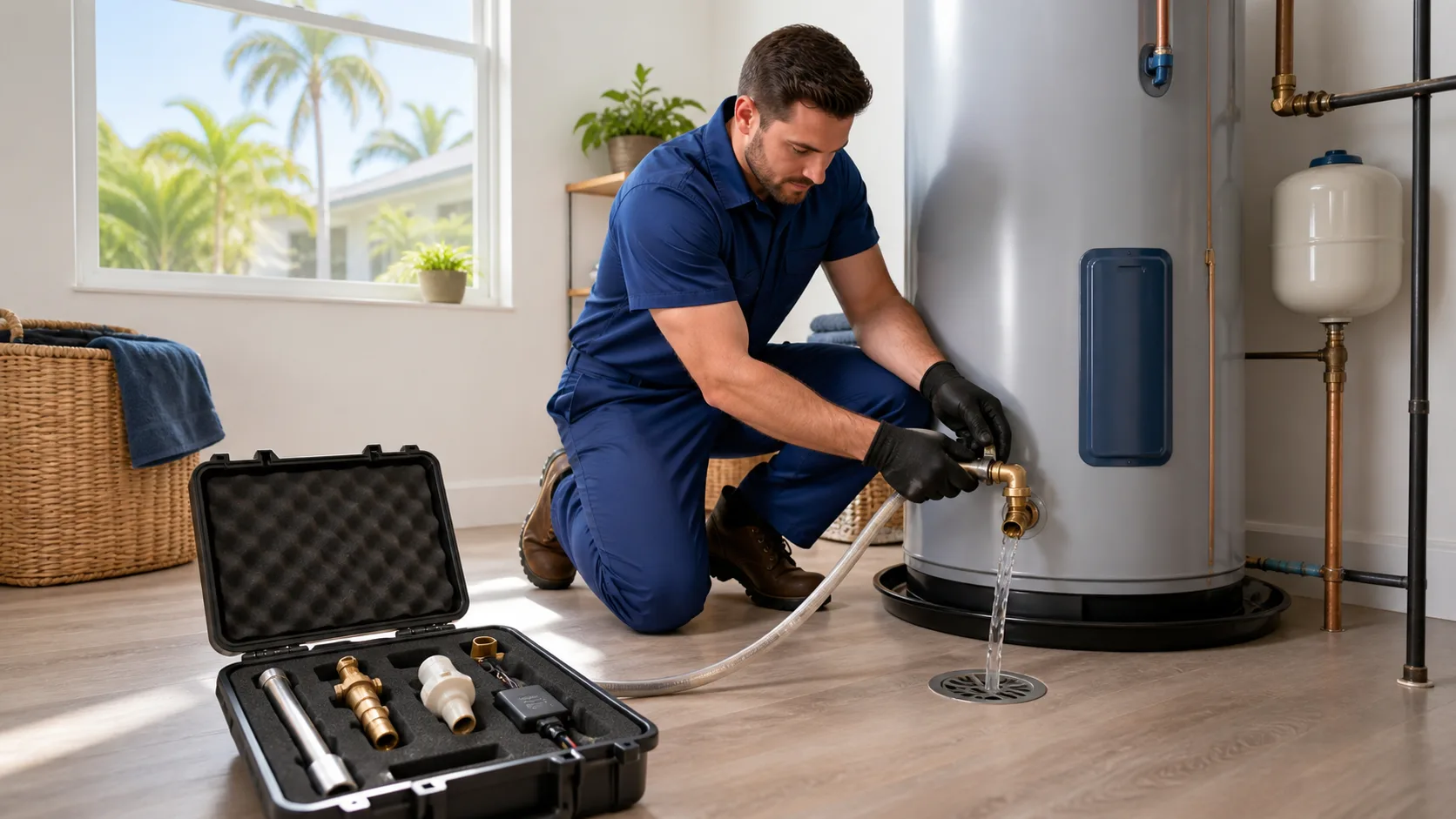 Fort Myers Water Heater Maintenance Schedule: Flush, Anode, T&P, Sensors