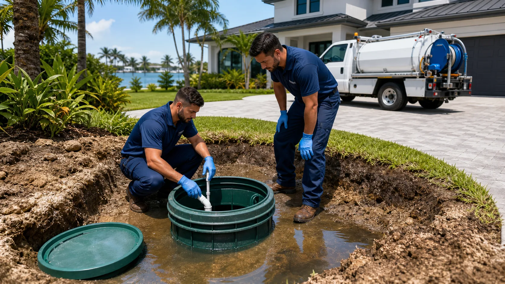 Navigating Septic Tank Repair in Estero’s High-Water Table Homes